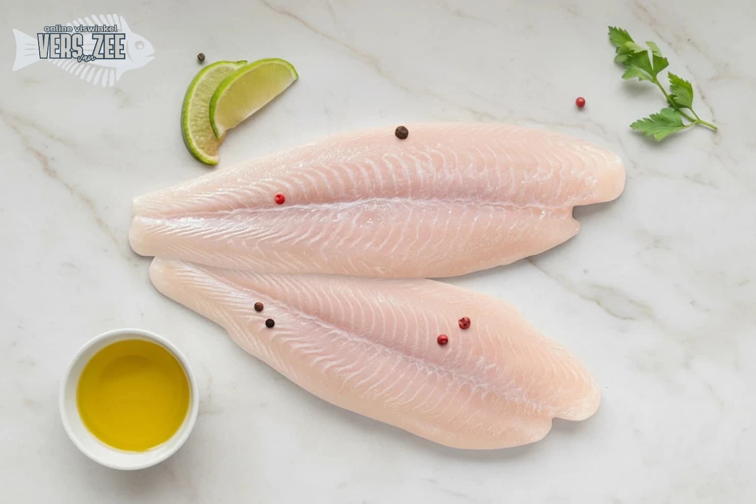 Verse pangasiusfilets met kruiden